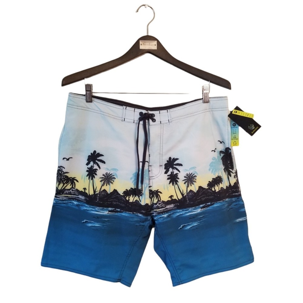 Burnside Board Men's Shorts Multicolor NWT Size 34‎ INSEAM 9